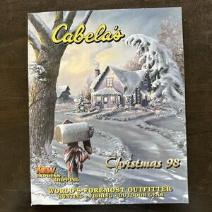 Vintage Cabela's Christmas 1998 Annual Catalog